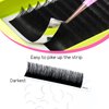 TDANCE Cashmere Lash Extensions Super Matte Black Classic Lash Extensions 0.05mm Thickness CC Curl 14-19mm Volume Eyelash Extensions for Professional Salon Use(0.05-CC,14-19mm)