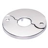 Floor and Ceiling Plate Cover Split Flange Replacement and Repair Kit, Fits 3/4 Inch IPS Galvanized Pipe or 1 Inch Copper Pipe, Chrome Finish (Pack of 6)