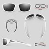 WEAROYO Polarized Sports Sunglasses for Men Women,Cycling Running Driving Fishing Trekking Sun Glasses 100% UV Protection