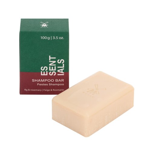 Muhle Essentials Fig & Rosemary Vegan Shampoo Bar 100g