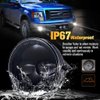 Z-OFFROAD 4.5" Round LED Fog Lights Lamps Replacement Compatible With Ford 2011-2014 F150 2008-2011 Ranger 2007-2014 Expedition Truck Bumper Driving Light [Only Fit Model with 2 Same Fog light]
