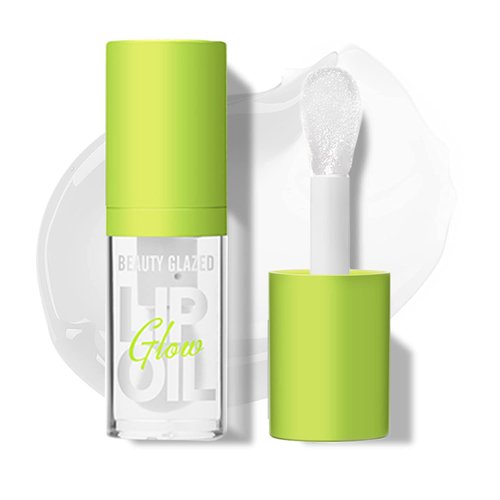 MYUANGO Lip Oil Moisturizing, Hydrating Lip Care Lip Tint, Shiny Lip Glow Vegan Plumping Lip Gloss for Dry Lips (101-MEET)