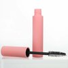 COSIDEA 12pcs 10ml empty mascara tube and wand for castor oil eyelash serum tubes opaque pink bottles