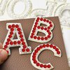 1799 Pcs 4 Sheets Rhinestone Stickers 3/4/5/6 mm Self Adhesive Rhinestones Gems for Face Eyes Makeup Hair Body (Red-3/4/5/6mm)