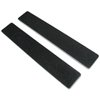 Standard Black 100/180 1-1/8" Wide Washable Jumbo Nail File 50 Pack