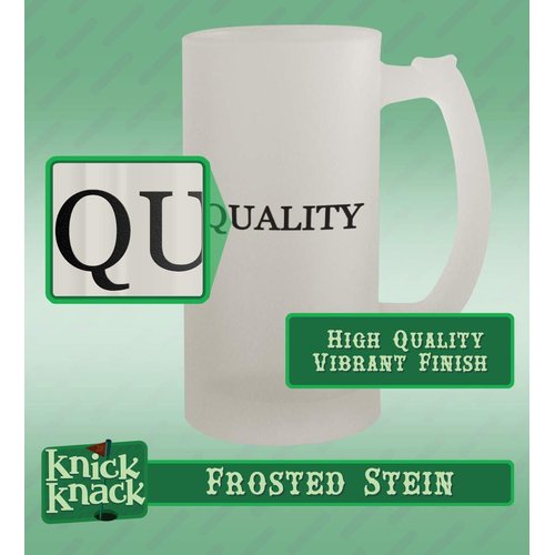 Knick Knack Gifts Muscles And Mascara - 16oz Frosted Beer Stein, Frosted