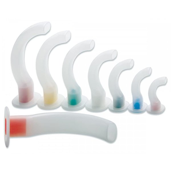 Dealmed Guedel Airway Kit – Disposable Oral Airway Kit, 8 Pieces, Ideal for EMT Supplies Kit, First Aid Kit, Medical Supplies Kit (1 Kit)