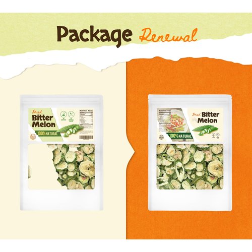 Farmer Queen 100% Natural Dried Bitter Melon Slices Kugua Herbal Tea Rich In Vitamin C Mineral Iron Potassium Amino Acid Chinese Herbal Tea 4oz(114g)