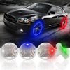 Tire Lights for Car Solar Charge Waterproof, Car Wheel Lights with Motion Sensor by Yifengshun, LED Tire Valve Caps LED Stem Caps (4PCS)