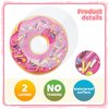 Sepamoon 32 Pcs Candy Party Decorations Includes Ice Cream Cut Outs Donuts Cutouts Round Lollipop Cupcakes Candyland with Glue Point Dots for Classroom Home Room Decor