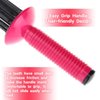 Neuvikter 17 Teeth Curling Roll Comb, Curly Hair Brush, Curly Hair Styler Tool, Curl Defining Brush, Professional Curling Brush for Hair Salon, Home (2Pcs)