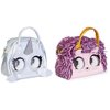 Purse Pets Micros, Edgy Hedgy Hedgehog & Narwow Narwhal Mini Purse 2-Pack, Shoulder Bag Crossbody Purse Accessories, Easter Basket Stuffers for Girls