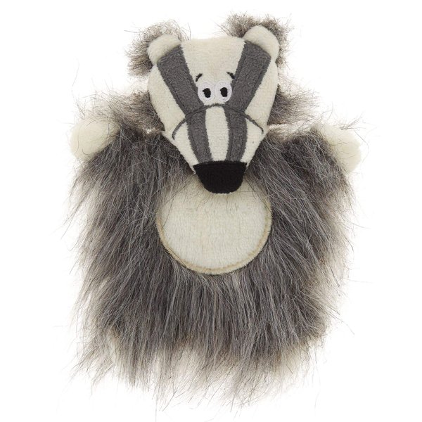 TOP PAW Skunk Flattie Crinkle Dog Toy~Small~