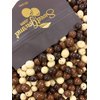 SweetGourmet Chocolate Covered Espresso Beans Blend | White Milk Dark Chocolate | 1 Pound