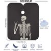 visesunny Barber Cape Funny Human Skeleton Polyester Hair Cutting Salon Cape Apron Anti-Static Haircut Water-Resistant Shaving Cloth Beard Shaving Bib Hairdressing Cape
