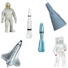 Space Figures Astronauts and Rocket Ships 14 PCS (2 Inch Size Figures) Party Favors
