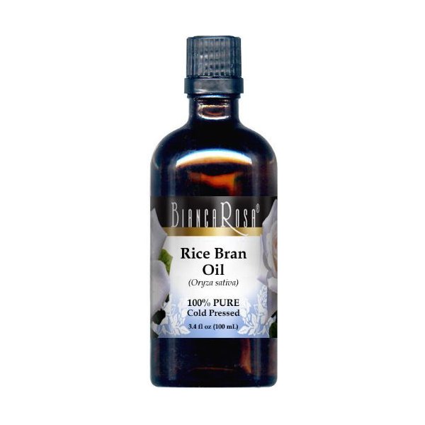 Rice Bran Oil - 100% Pure, Cold Pressed (3.40 fl oz, ZIN: 428369) - 2 Pack