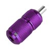 ATOMUS 25mm Tattoo Grips Tubes Self-lock Aluminum Alloy Tattoo Gun Grip Auto Self Locking Handle for Tattoo Machine Supply Body Art Tattoo Machine Parts Grips (Purple)