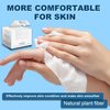 Face Clean Towels XL, Disposable Face Towelette, 50 Count Facial Washcloth, Makeup Remover Dry Wipes, Pure Cotton
