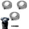 SH50/52 Replacement Head Blades Fit for Norelco Series 5000 Shavers, SH50 Replacement Shaving Blade Heads Fit for Philips Electric Razor Series 5000 (S5xxx) AquaTouch (S5xxx) PowerTouch (PT8xx, PT7xx)