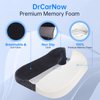 DrCarNow Car Seat Cushion, Coccyx Pad for Tailbone Pain Relief, Seat Cushion for Long Sitting Hours, for Office Chair Home Chair, for Truck Driver Wheelchair (Black)