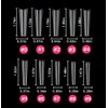 No C Curve Coffin Nail Tips, SWETIDY 200PCS Clear XXL Long Flattened False Nail Tips for Acrylic Nails Professional Half Cover with Case 10 Sizes