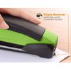 Bostitch Office InPower Spring-Powered Desktop Stapler, 20 Sheet Capacity, One Finger Stapling, Includes 210 Staples, Jam Free, Opens for Tacking, Green