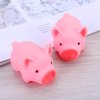 Kisangel Toddler Toys Baby Bath Toys 0-3 Months 10 Pcs Rubber Pig Toy Piggy Toys Baby Bathing Toys Bathtub Toys Bath Time Toys for Kid Baby Children Baby Bathtub