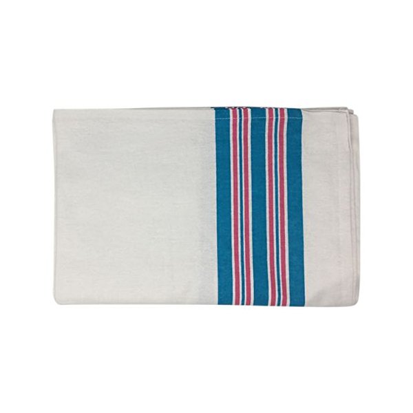Personal Touch 100% Cotton, Baby Hospital Receiving Blankets, Swaddle Blankets, Warm and Cozy, 30x40, Stripe (Pack of 3)
