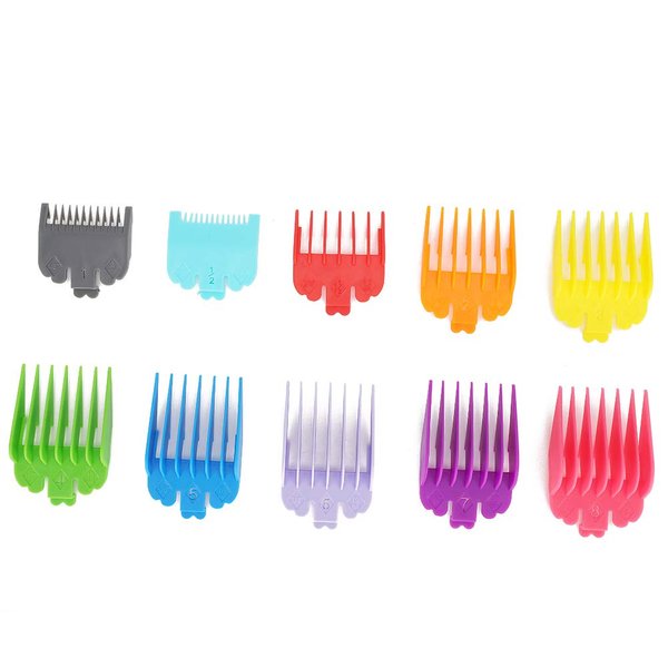 10pcs Comb Set Limit Combs Electirc Hair Clipper Accessory Hair Trimmer Guard Attachment Barber Haircut