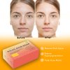 YOSEGOOTER Turmeric Kojic Acid Soap Bars - Face&Body Dark Spots Remover, Natural and Organic Ingredients Skin Care Body Wash Pads, 2 PACKS With Soap Dish