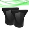 2Pcs Reusable Plastic Hair Dryer Nozzle Attachment Concentrator Hairdressing Salon Styling Tool