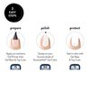 Sensationail Gel Nail Polish - At Home Gel Quick-Cure Polish - Glossy, Long-Lasting, No Dry Time - Lasts Up to 2 Weeks - Enjoy the Moment - 10 mL/0.33 fl oz