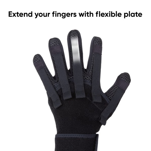 Neofect Finger Splint - Finger Training & Rehab Orthotics, Minimizes Spasticity, Stretch & Functional Grasp, Prevents Stiffness for Stroke, TBI, Increased Muscle Tone, Hemiplegia (Medium Right)