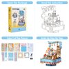 MOMIBOOK 3D Wooden Puzzles for Adults, Wind-up Music Box, 141 Pcs DIY Wood Model Kits for Adults, Happy Birthday Building Puzzles for Teens, DIY Crafts, Hobbies, Desk Decor for Birthday Christmas