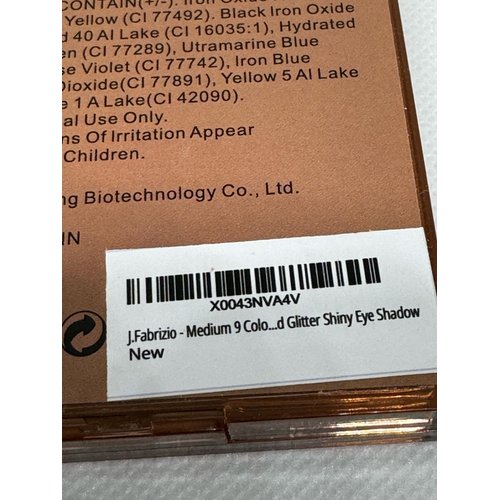 Generic Enhance your beauty with the 9 Colors Makeup Purple Eye-shadow Palette, perfect for beautifying eyes with its waterproof formula and high-density pigments, tone: #1