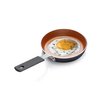 Gotham Steel Mini Egg and Omelet Pan with Ultra Nonstick Titanium & Ceramic Coating - 5.5", Dishwasher Safe, Stay Cool Handle