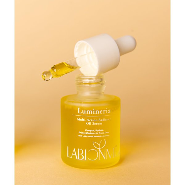 Lumineria Multi-Action Radiance Oil Serum, Hydrating Face Oil, AntiAge, Boost elasticity, Firm,Soothe, Protect,Radiant