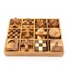 BSIRI Wooden Puzzle Box Set (12 Games) - Challenging Brain Teasers and 3D Puzzles for Adults, Interlocking Games for IQ Test, Ideal for Patio Decor and Unique Gift for Chistmas