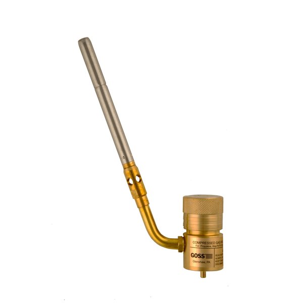 Goss GHT-100 Soldering Brazing Hand Torch with Hot Turbine Flame