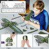 Garbo Star STEM Building Projects Model Airplane Set - 285 Pieces STEM Project Building Toys for Kids Ages 8-12-16, Assembly Science Kit Educational Birthday Gift for Kids Boys 8 9 10 11 12 Years Old