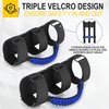 moveland Grab Handles for Jeep Wrangler - Upgrade Metal Buckle Paracord Grip Handle - Roll Bar Grab Handles for Jeep Wrangler JL, JK, TJ, YJ & Jeep Gladiator Accessories (2PACK)