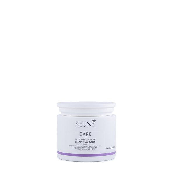 KEUNE Care Blonde Savior Mask - an Intense Hair Mask to Repair, Moisturize, and Restore Compromised and Decolorized Hair