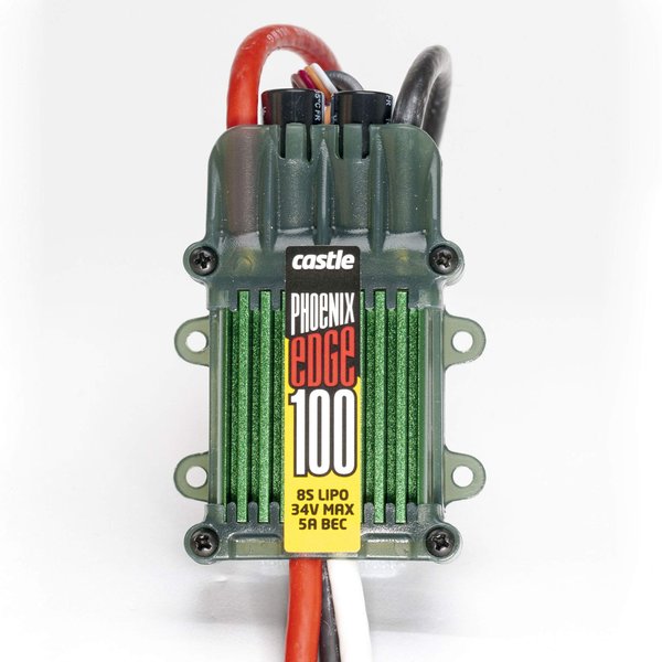 Castle Creations PHX Edge 100 Amp Electronic Speed Controller with 5 Amp BEC