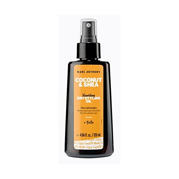 Marc Anthony Coconut Oil Dry Styling Oil 4.05oz Pump (3 Pack)