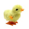 HYSTYLE 6 Pcs Wind-Up Jumping Chicken Ducklings Party Favors (Yellow)
