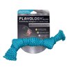 Playology Dri-Tech Peanut Butter Scent Dental Rope Dog Toy, Small