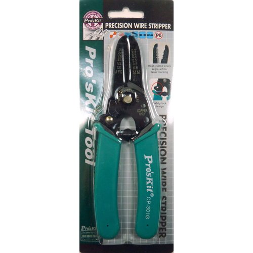 Eclipse Tools CP-301G Pro'sKit Precision Wire Stripper, 30-20 AWG