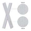 25 Pack 100/180 Grit Nail Files for Acrylic Nails, Rectangle Double Sides Emery Boards Fingernail Files Professional Nail Buffering Files