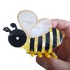 Novelty Bee Hair Clip,Acetate Claw Clips,Hair Clips for Women,Yellow